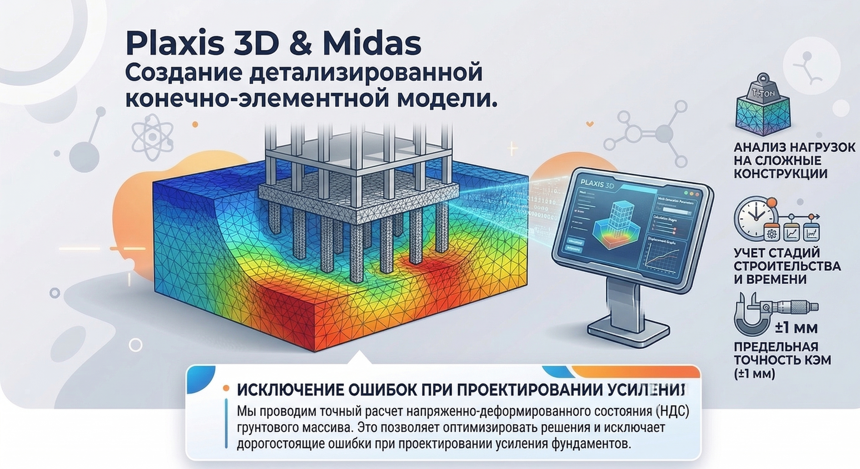 Plaxis 3D & Midas